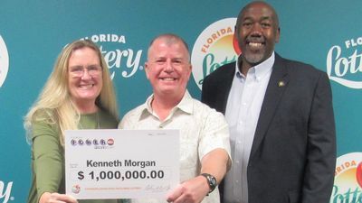 Image for story: Florida man finds winning $1 million lottery ticket while cleaning his house