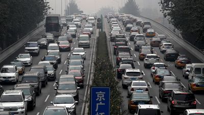 Image for story: China's January auto sales growth rebounds to 10.7 percent