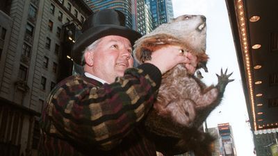 Image for story: GALLERY: 20 years of Punxsutawney Phil's Groundhogs Day celebrations