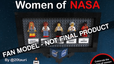 Image for story: 'Women of NASA' LEGO set to feature 'Hidden Figures' inspiration