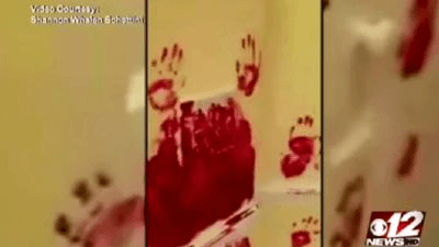 Image for story: VIDEO: Children destroy bedroom with paint