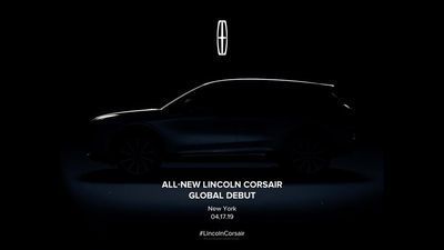 Image for story: Lincoln to introduce Corsair at New York Auto Show