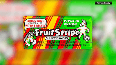 Image for story: Nostalgic Fruit Stripe Gum discontinued after more than 50 years