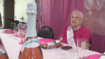 Image for story: Baltimore woman celebrates 100th birthday, says for people to 'love one another'