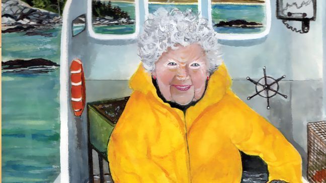 {p}A book called "The Lobster Lady: Maine's 102-Year-Old Legend" is available right now. (Author Barbara Walsh){/p}