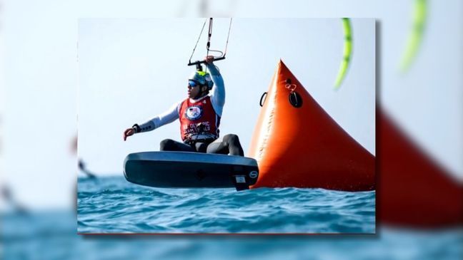 A West Palm Beach resident will represent Team USA in kiteboarding at the Olympics. Markus Edegran. (US Sailing)