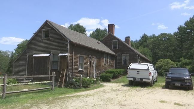 The{&nbsp;} "Conjuring" house,{&nbsp;}which is located at 1677 Round Top Road in Burrillville, is allegedly haunted. (WJAR)