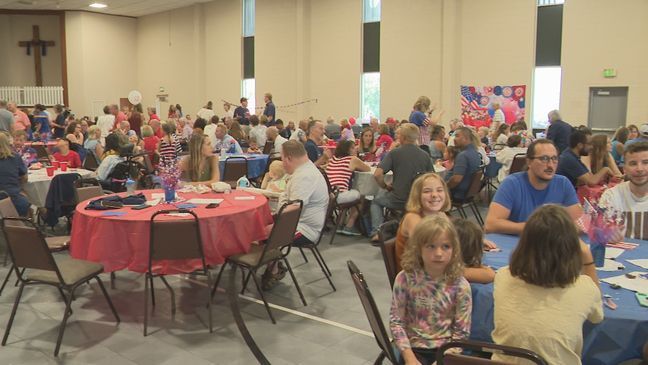 The family says there's so many of them they now have to wear nametags to the reunion. But they all say it's a special day to reconnect with one another. (WSBT Photo)