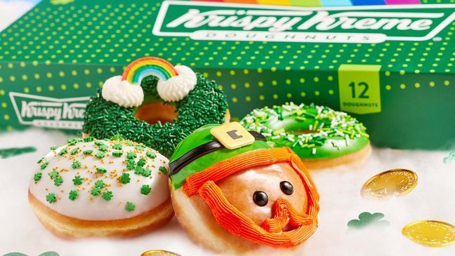 Krispy Kreme St Patricks Day Doughnuts (Krispy Kreme)