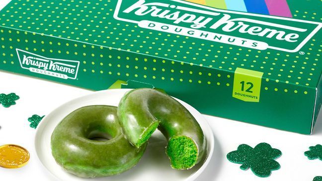 Krispy Kreme St Patricks Day Doughnuts (Krispy Kreme)