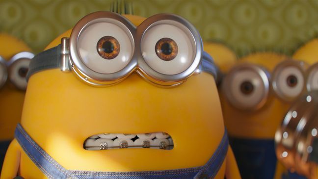 Minion Otto in Illumination's Minions: The Rise of Gru, directed by Kyle Balda.