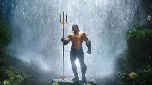 JASON MOMOA as Aquaman in Warner Bros. Pictures’ action adventure “AQUAMAN,” a Warner Bros. Pictures release.{&nbsp;}(Photo: Warner Bros.)