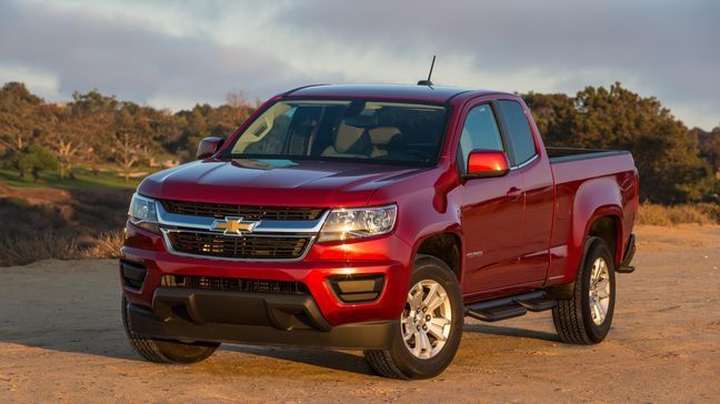 2017 Chevrolet Colorado&nbsp;(Image courtesy of General Motors)