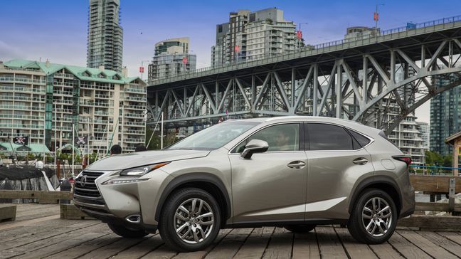 2016 Lexus NX (Image courtesy of Toyota Motor Sales, USA){p}{/p}