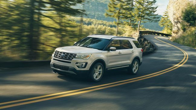 2017 Ford Explorer (Image courtesy of Ford Motor Co.)