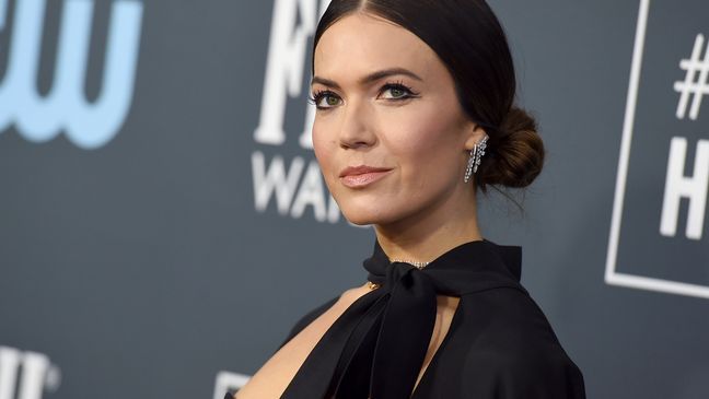 FILE - Mandy Moore arrives at the 25th annual Critics' Choice Awards in Santa Monica, Calif. (Photo by Jordan Strauss/Invision/AP, File)