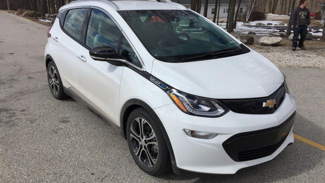 Autonomous car built by Michigan Technological University students, March 15, 2018 (WLUK/Eric Peterson)