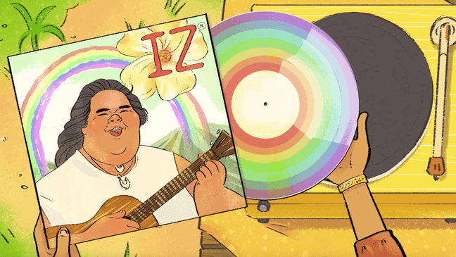 Google honors the singer-songwriter known as the "Voice of Hawaii." (Photo: Google via CNN Newsource)