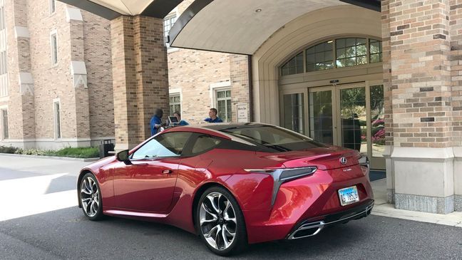 2018 Lexus LC 500 (Sinclair Broadcast Group / Jill Ciminillo)