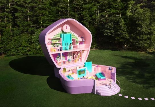 Image for story: Live like a toy: Airbnb offers life-size Polly Pocket home for nostalgic stays