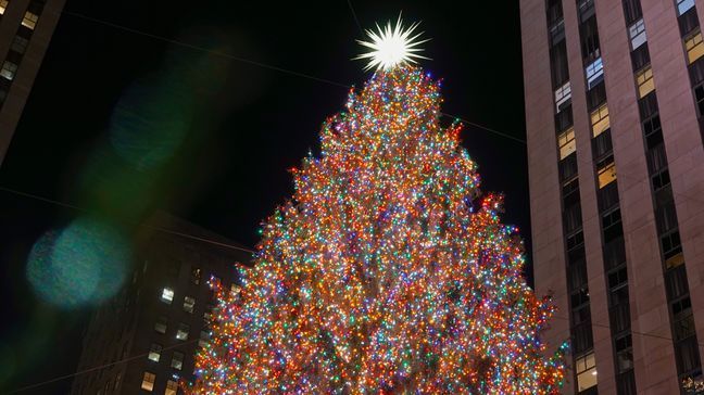 Millions head to Midtown every holiday season to gaze upon the Rockefeller Center Christmas tree. (Photo: Emily Faber, The National Desk)