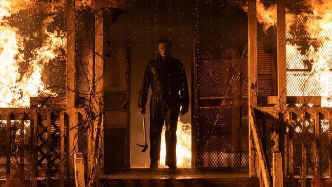 Michael Myers (aka The Shape) in Halloween Kills, directed by David Gordon Green (Photo: Universal Pictures)