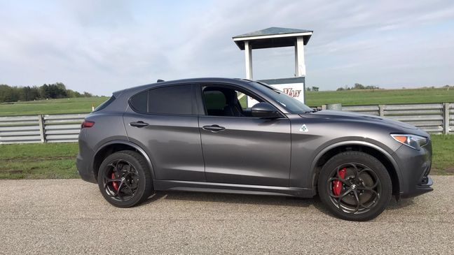 2018 Alfa Romeo Stelvio Quadrifoglio{&nbsp;}(Sinclair Broadcast Group / Jill Ciminillo)