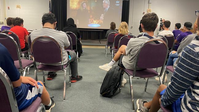 {&nbsp;}Students in Fairfax County Public Schools' CTE Summer Academy studied the James Webb Telescope on Tuesday and watched NASA's big reveal as it happened.