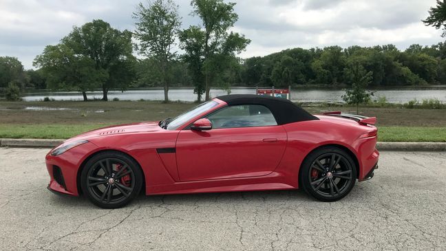 2017 Jaguar F-Type SVR Convertible (Sinclair Broadcast Group / Jill Ciminillo)