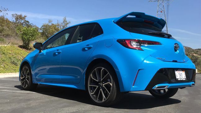 2019 Toyota Corolla Hatchback XSE (Sinclair Broadcast Group / Jill Ciminillo)