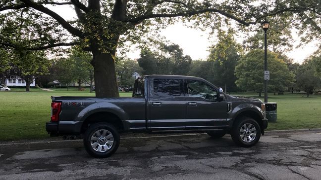 2017 Ford F-250 (Sinclair Broadcast Group / Jill Ciminillo){p}{/p}