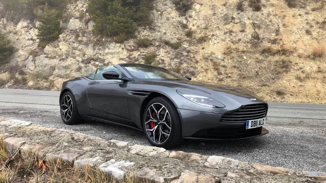 2019 Aston Martin DB11 Volante (Sinclair Broadcast Group / Jill Ciminillo)