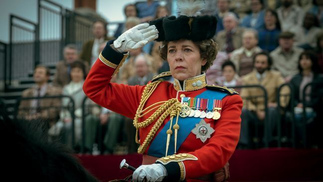 Picture shows: (L-R) Queen Elizabeth II (OLIVIA COLEMAN)  (Photo: Netflix)