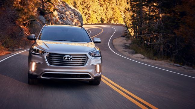 2017 Hyundai Santa Fe (Image Courtesy of Hyundai Motor America)