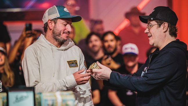 Daniel Weinman wins 2023 World Series of Poker Main Event (Courtesy: PokerNews)