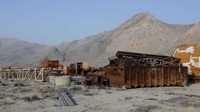 "Graveyard" of junk and abandoned buses, large pipes, and heavy machinery and equipment as seen on Saturday, March 6, 2021. (Photo: Robin Pendergrast)