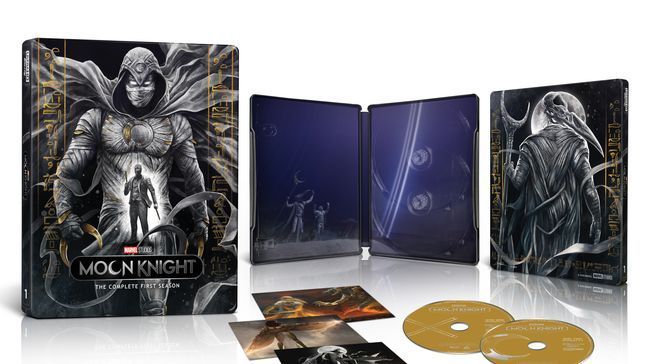 Moon Knight{&nbsp;}4K UHD and Blu-ray collectible Steelbook (Photo: Disney)