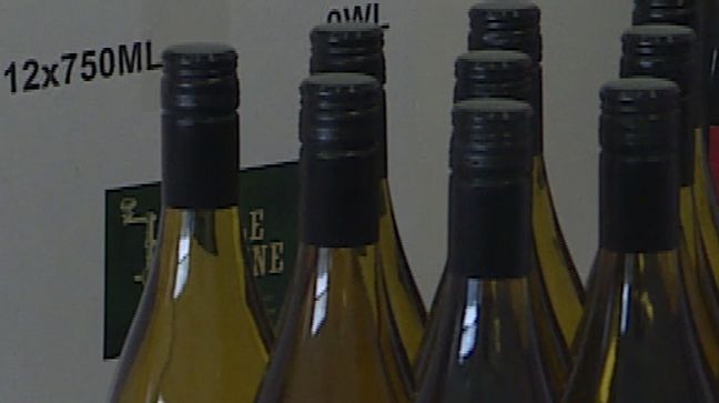 FILE - Bottles of wine out on display. (Photo: Tiffany Olin/KTVL)