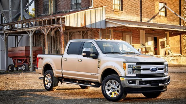 2017 Ford F-350 Super Duty King Ranch Crew Cab (Image courtesy of Ford Motor Co.)