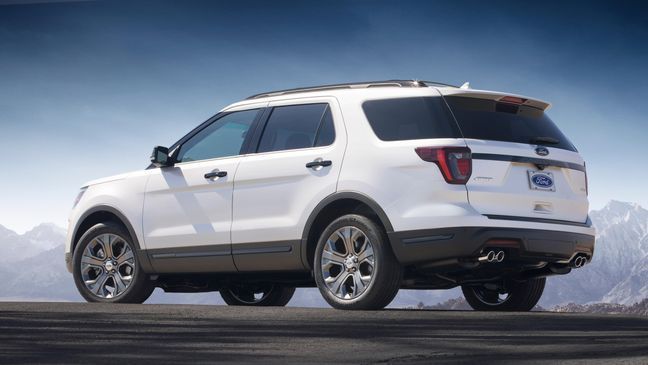 2018 Ford Explorer Sport{&nbsp;}(Image courtesy of Ford Motor Co.)