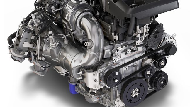 2020 Chevrolet Silverado Diesel engine (Image courtesy of General Motors)