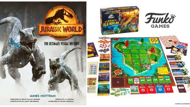 Holiday Gift Guide 2022: Jurassic World (Photo: Insight Editions, Funko)