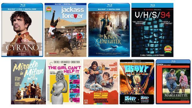 New DVD and Blu-ray release highlights for April 18-24, 2022 (Photo: Universal, Paramount, RLJ Entertainment, Criterion, Arrow, Sony, Cohen)