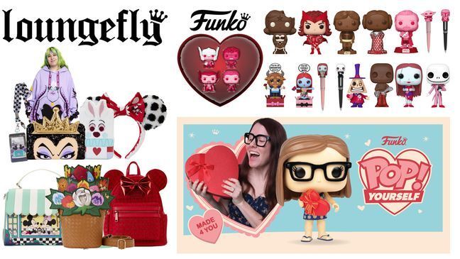 Valentine's Day Gift Guide 2024 (Photo: Loungefly, Funko)