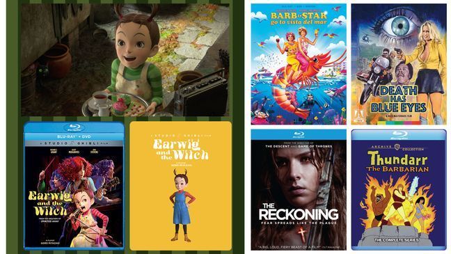 New DVD, Blu-ray and digital release highlights for the week of April 4-11, 2021 (Photo: GKids, Shout! Factory, Lionsgate, Arrow, RLJE, Warner Archive)