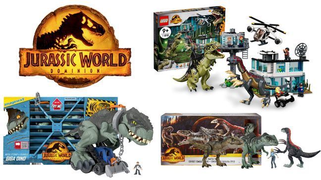 Holiday Gift Guide 2022: Jurassic World (Photo: LEGO, Mattel)