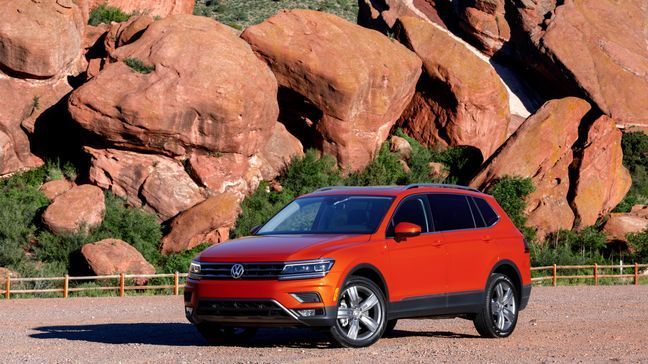 2018 Volkswagen Tiguan (Image courtesy of Volkswagen of America)