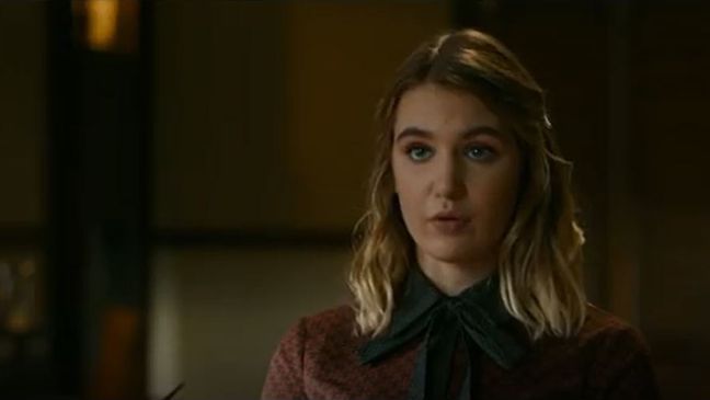 Sophie Nélisse as Caroline in The Kid Detective (Photo: Sony) 