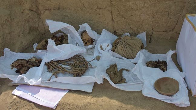 Archeologists unearth a nearly 1,000-year-old 'child' mummy in Peru (Photo: National University of San Marcos)