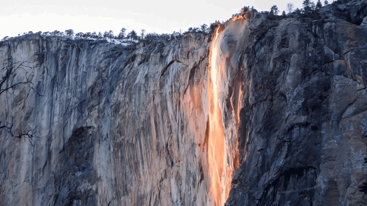 Yosemite Firefall photo 7